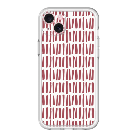 スリムプロテクションプレミアムケース［ Nordic - Red ］