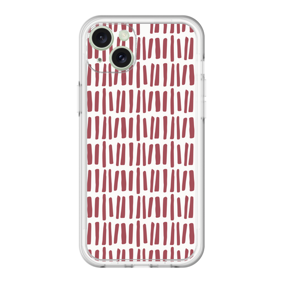 スリムプロテクションプレミアムケース［ Nordic - Red ］
