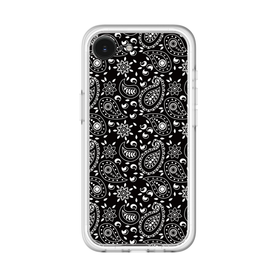 スリムプロテクションプレミアムケース［ ペイズリー - Black ］