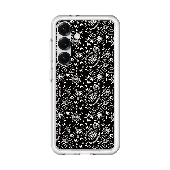 スリムプロテクションプレミアムケース［ ペイズリー - Black ］