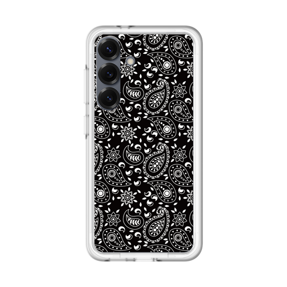 スリムプロテクションプレミアムケース［ ペイズリー - Black ］