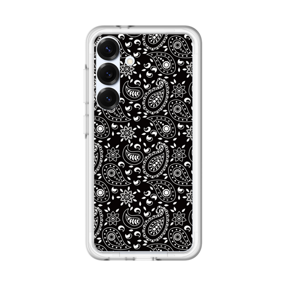スリムプロテクションプレミアムケース［ ペイズリー - Black ］