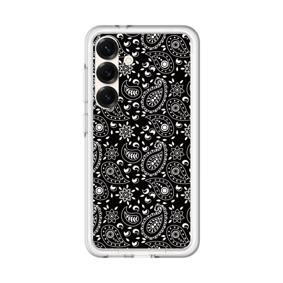 スリムプロテクションプレミアムケース［ ペイズリー - Black ］