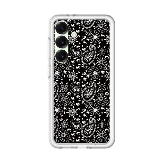 スリムプロテクションプレミアムケース［ ペイズリー - Black ］