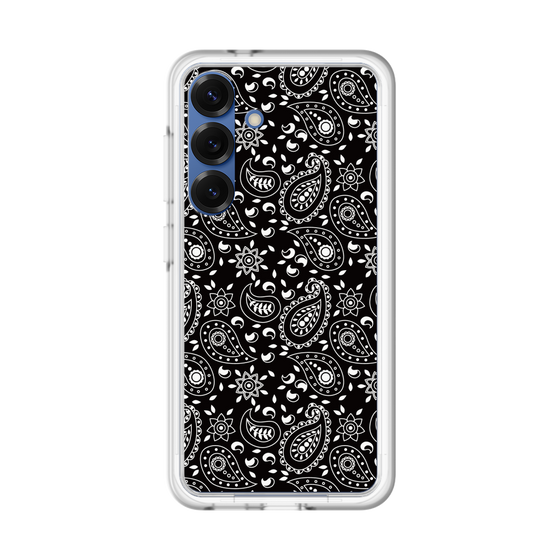 スリムプロテクションプレミアムケース［ ペイズリー - Black ］