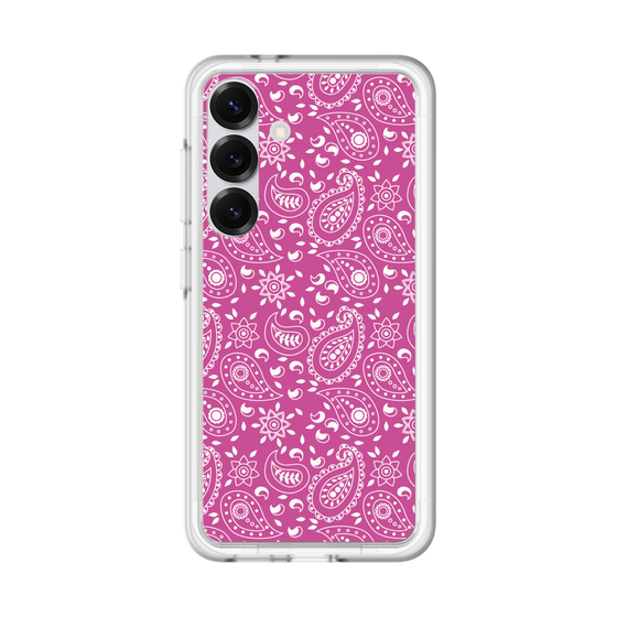 スリムプロテクションプレミアムケース［ ペイズリー - Pink ］