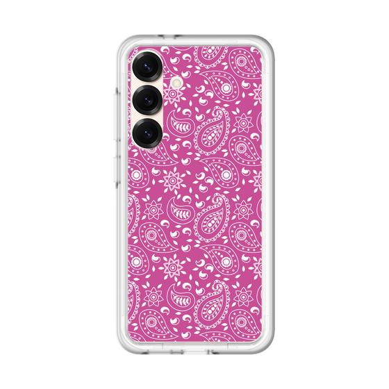 スリムプロテクションプレミアムケース［ ペイズリー - Pink ］