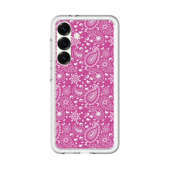 スリムプロテクションプレミアムケース［ ペイズリー - Pink ］