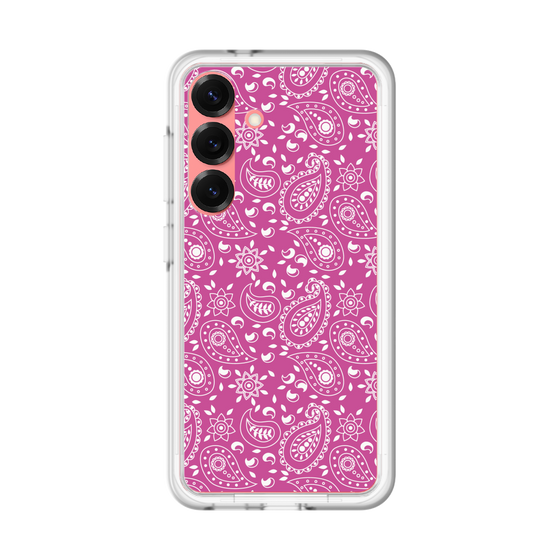 スリムプロテクションプレミアムケース［ ペイズリー - Pink ］