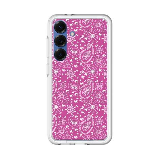 スリムプロテクションプレミアムケース［ ペイズリー - Pink ］