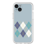 スリムプロテクションプレミアムケース［ Nordic Argyle - Blue ］