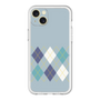 スリムプロテクションプレミアムケース［ Nordic Argyle - Blue ］