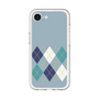 スリムプロテクションプレミアムケース［ Nordic Argyle - Blue ］
