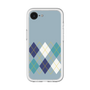 スリムプロテクションプレミアムケース［ Nordic Argyle - Blue ］