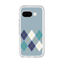スリムプロテクションプレミアムケース［ Nordic Argyle - Blue ］