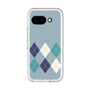 スリムプロテクションプレミアムケース［ Nordic Argyle - Blue ］