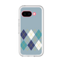 スリムプロテクションプレミアムケース［ Nordic Argyle - Blue ］