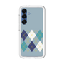 スリムプロテクションプレミアムケース［ Nordic Argyle - Blue ］