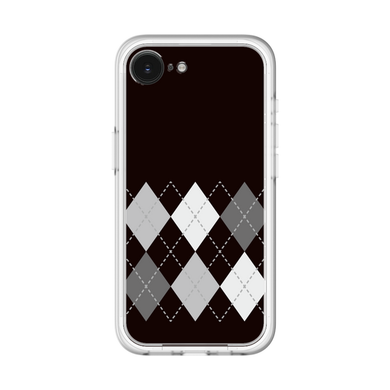 スリムプロテクションプレミアムケース［ Nordic Argyle - Black ］