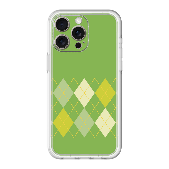 スリムプロテクションプレミアムケース［ Nordic Argyle - Green ］