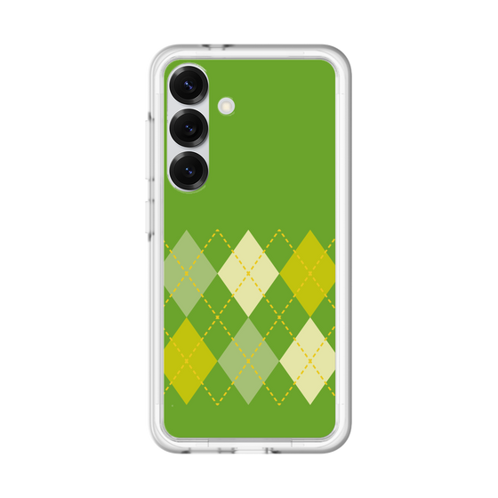 スリムプロテクションプレミアムケース［ Nordic Argyle - Green ］