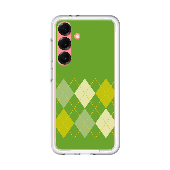 スリムプロテクションプレミアムケース［ Nordic Argyle - Green ］