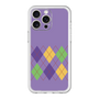 スリムプロテクションプレミアムケース［ Nordic Argyle - Purple ］