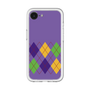 スリムプロテクションプレミアムケース［ Nordic Argyle - Purple ］