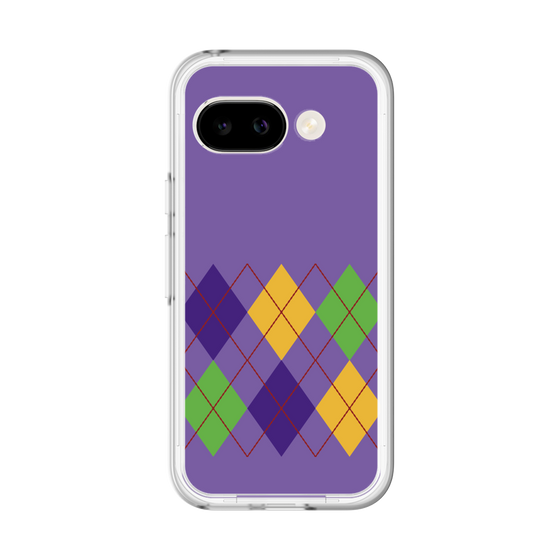 スリムプロテクションプレミアムケース［ Nordic Argyle - Purple ］