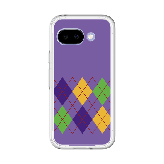 スリムプロテクションプレミアムケース［ Nordic Argyle - Purple ］