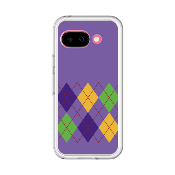 スリムプロテクションプレミアムケース［ Nordic Argyle - Purple ］