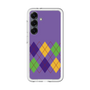 スリムプロテクションプレミアムケース［ Nordic Argyle - Purple ］