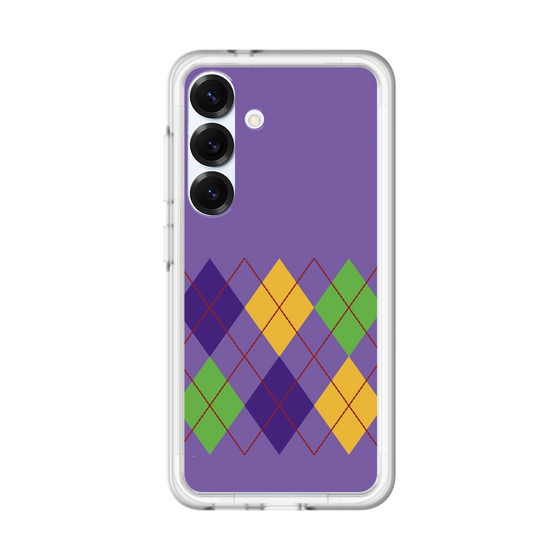 スリムプロテクションプレミアムケース［ Nordic Argyle - Purple ］
