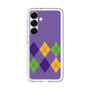 スリムプロテクションプレミアムケース［ Nordic Argyle - Purple ］