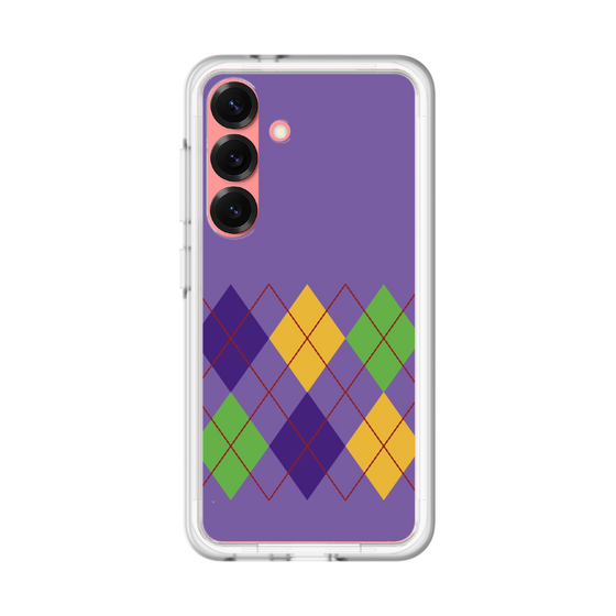スリムプロテクションプレミアムケース［ Nordic Argyle - Purple ］