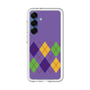 スリムプロテクションプレミアムケース［ Nordic Argyle - Purple ］