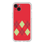 スリムプロテクションプレミアムケース［ Nordic Argyle - Red ］
