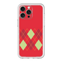 スリムプロテクションプレミアムケース［ Nordic Argyle - Red ］