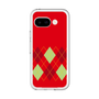スリムプロテクションプレミアムケース［ Nordic Argyle - Red ］