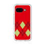 スリムプロテクションプレミアムケース［ Nordic Argyle - Red ］
