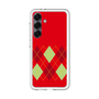 スリムプロテクションプレミアムケース［ Nordic Argyle - Red ］