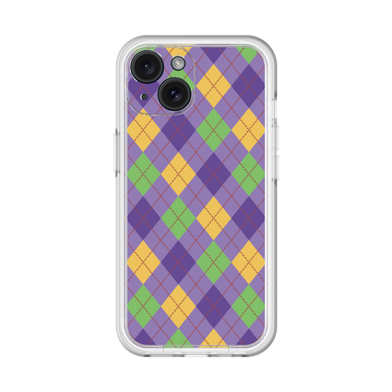 スリムプロテクションプレミアムケース［ Argyle - Purple ］