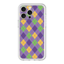 スリムプロテクションプレミアムケース［ Argyle - Purple ］