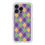 スリムプロテクションプレミアムケース［ Argyle - Purple ］