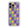 スリムプロテクションプレミアムケース［ Argyle - Purple ］
