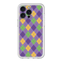 スリムプロテクションプレミアムケース［ Argyle - Purple ］