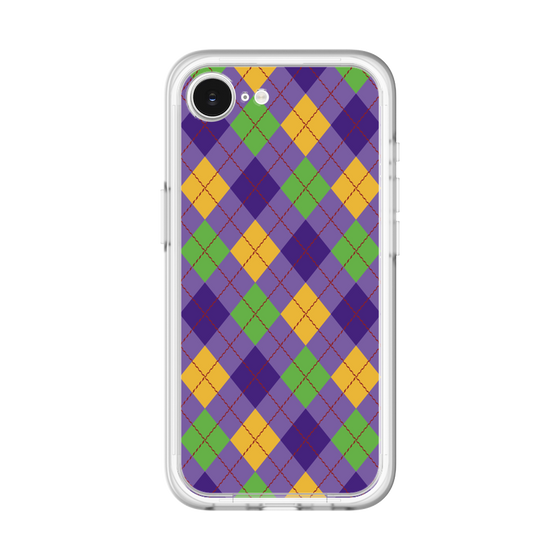 スリムプロテクションプレミアムケース［ Argyle - Purple ］