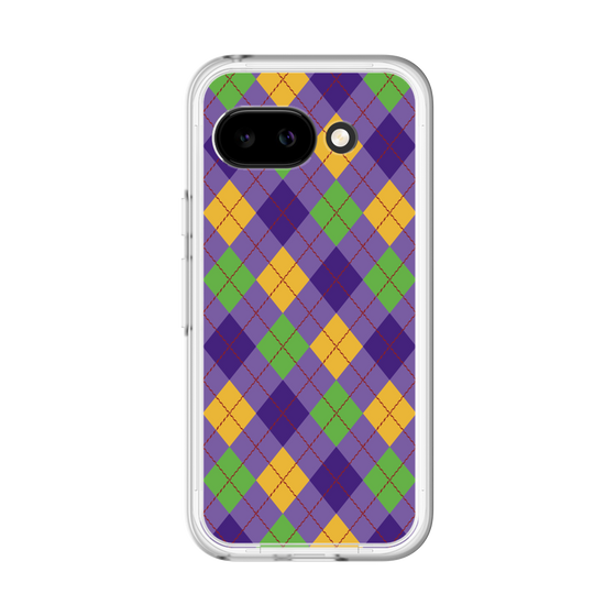 スリムプロテクションプレミアムケース［ Argyle - Purple ］