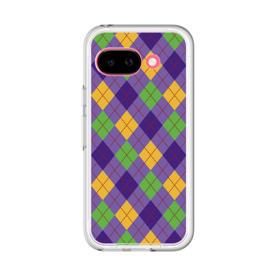 スリムプロテクションプレミアムケース［ Argyle - Purple ］