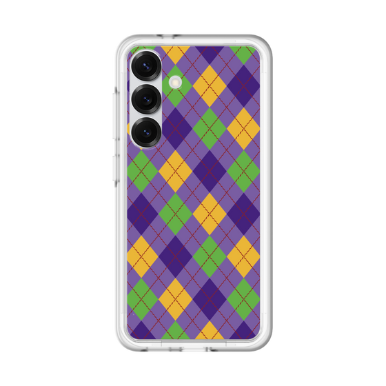 スリムプロテクションプレミアムケース［ Argyle - Purple ］